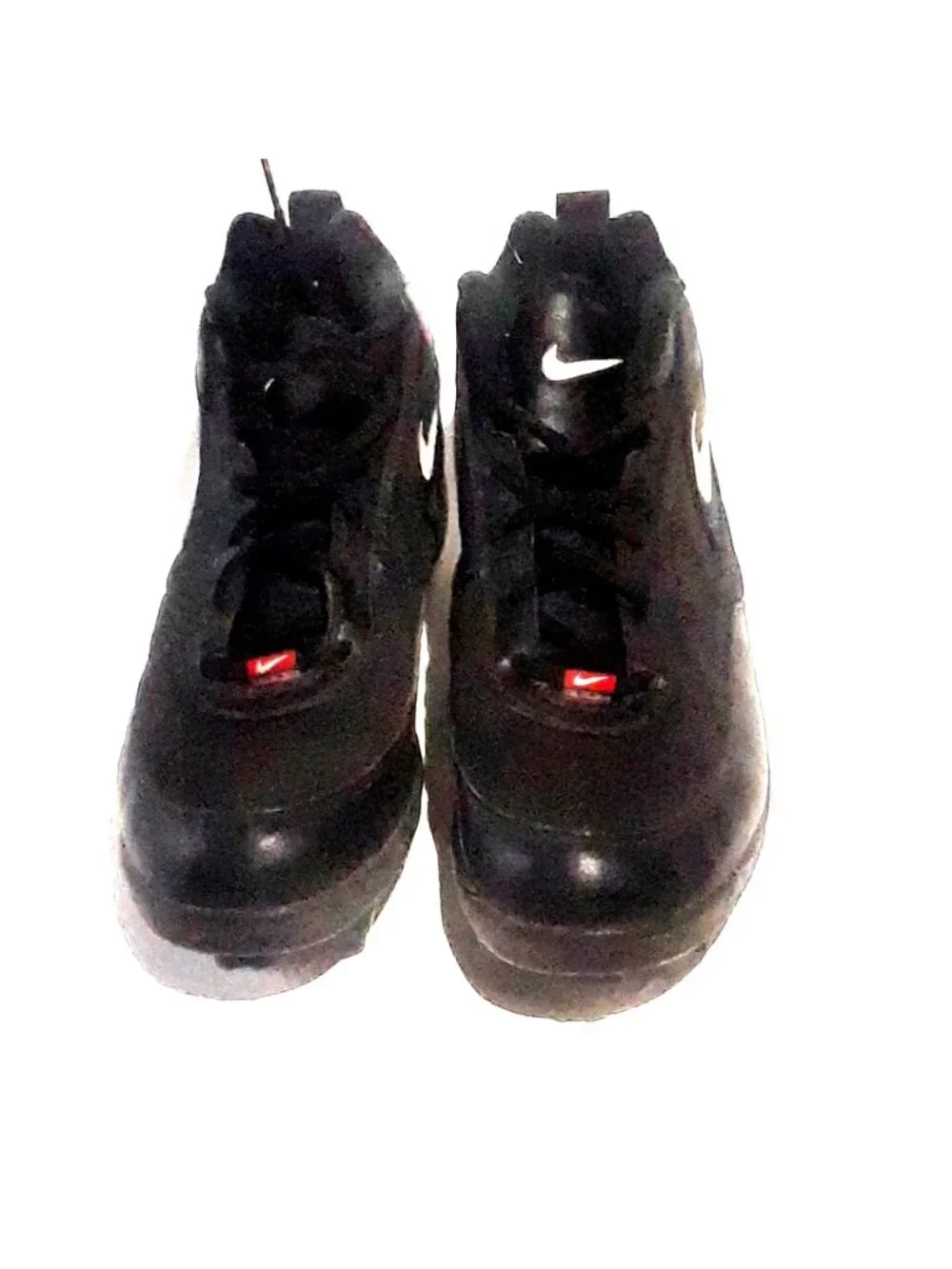 Nike Football Cleats #821021-011 Black and White Mens Size 11 Vintage 90s